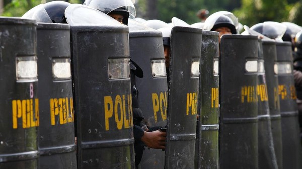 Polisi Kerahkan 633 Personel Amankan Demo di Patung Kuda