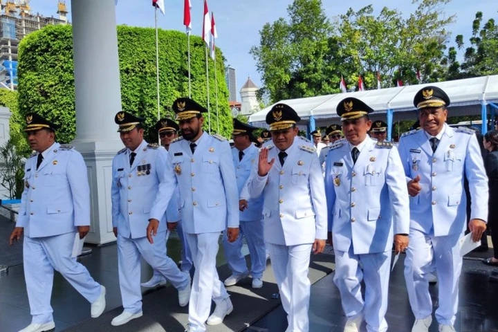 Gubernur-Wagub Aceh hadiri pelantikan di Istana Sebagai Undangan