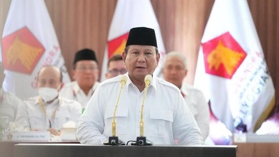 Prabowo Tawarkan Koalisi Permanen saat Silaturahmi KIM di Hambalang