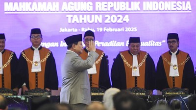 Prabowo Kumpulkan Ratusan Hakim Se-Indonesia di Istana