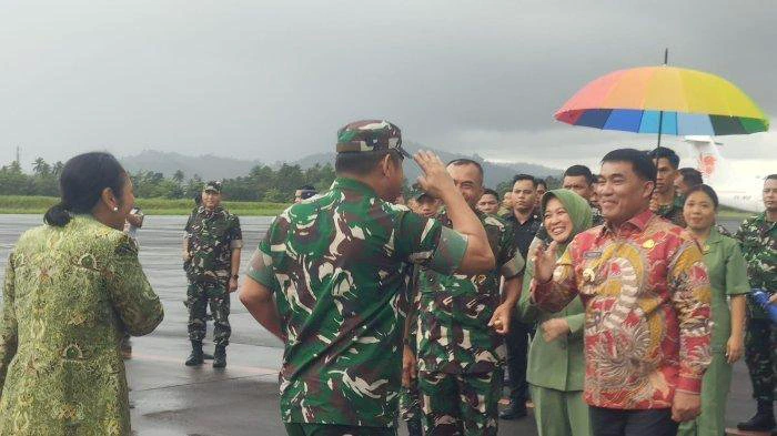 KASAD Jenderal TNI Maruli Simanjuntak Kunjungi Manado Sulut