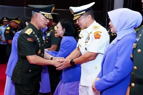 41 Perwira Tinggi TNI Resmi Naik Pangkat Hari Ini