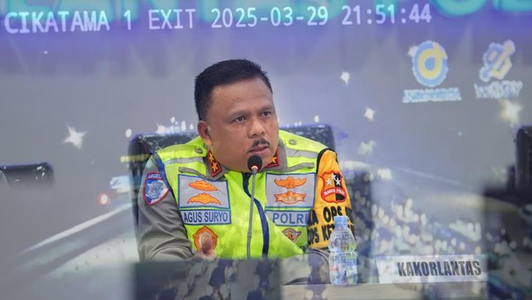 Kakorlantas Polri Sebut Puncak Arus Balik 5-7 April