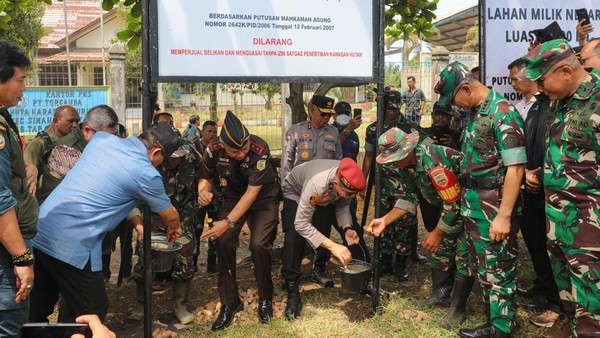 Satgas PKH Ambil Alih 47.000 Ha Lahan Sawit dari Perusahaan di Padang Lawas