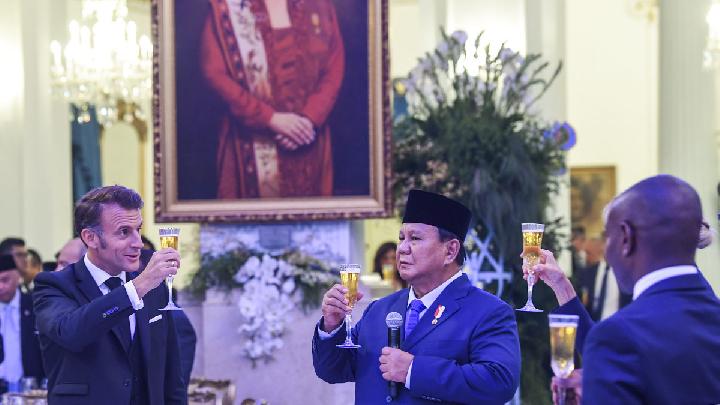 Harga Martinelli Minuman Bersulang Prabowo-Macron di Pasaran