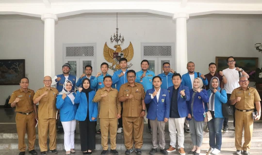 Bupati Sukabumi Sambut Baik Kunjungan Dewan Pengurus Daerah KNPI