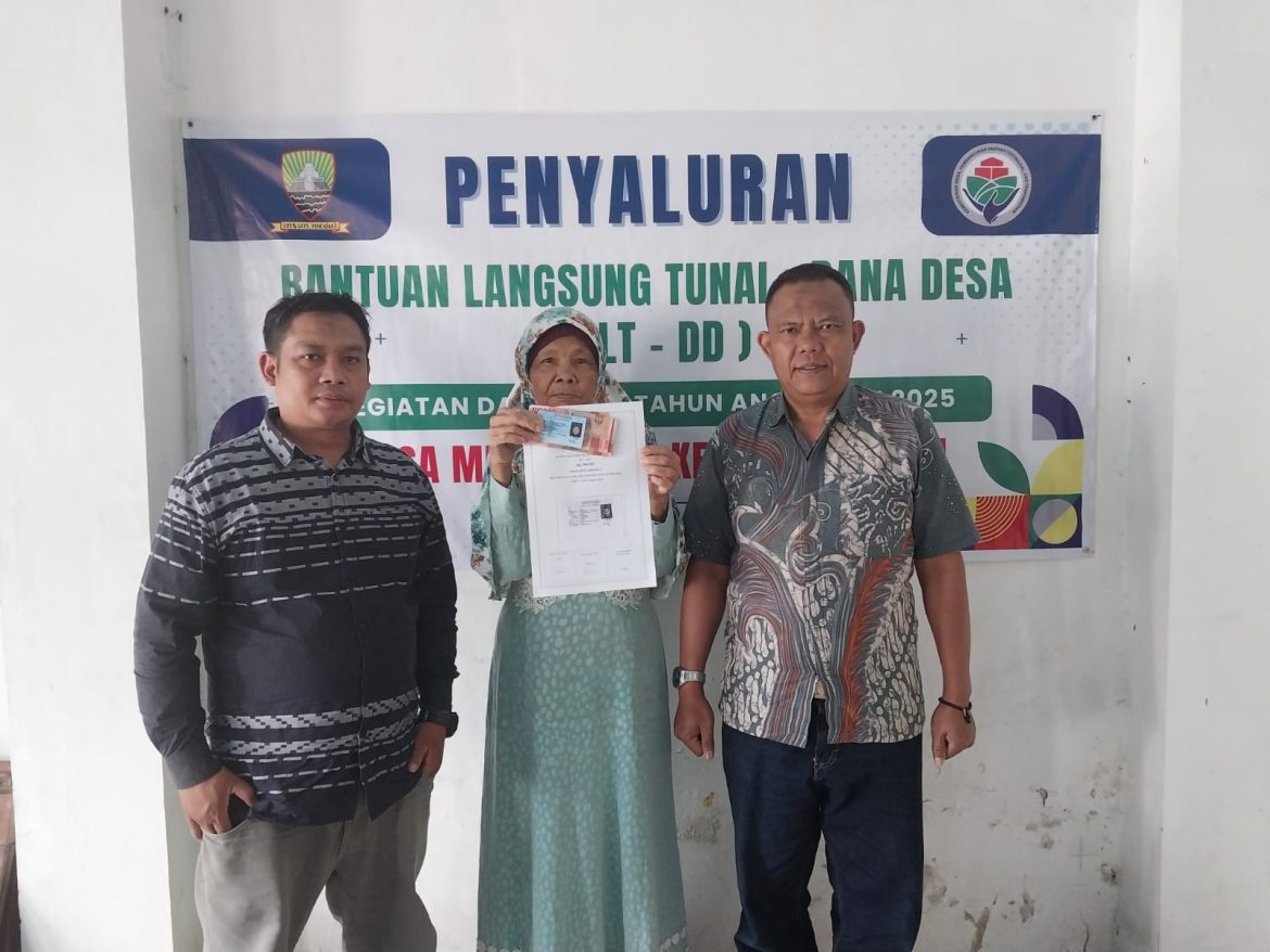 Desa Mekarbakti Sumedang Realisasikan DD tahap Pertama Ta 2025