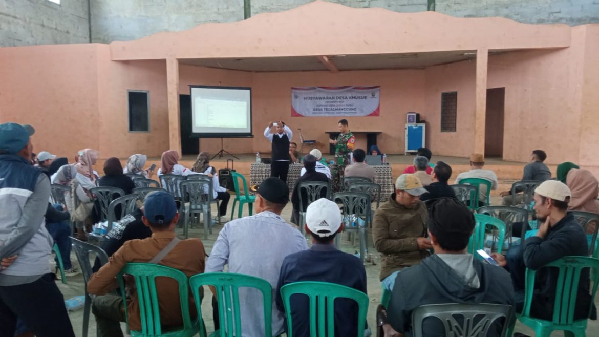 Musdesus Pembentukan KMP Desa Tegalmanggung Sumedang