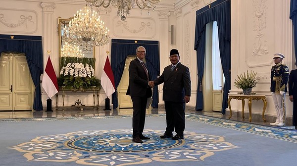 Bill Gates Disambut Langsung Prabowo di Istana Merdeka