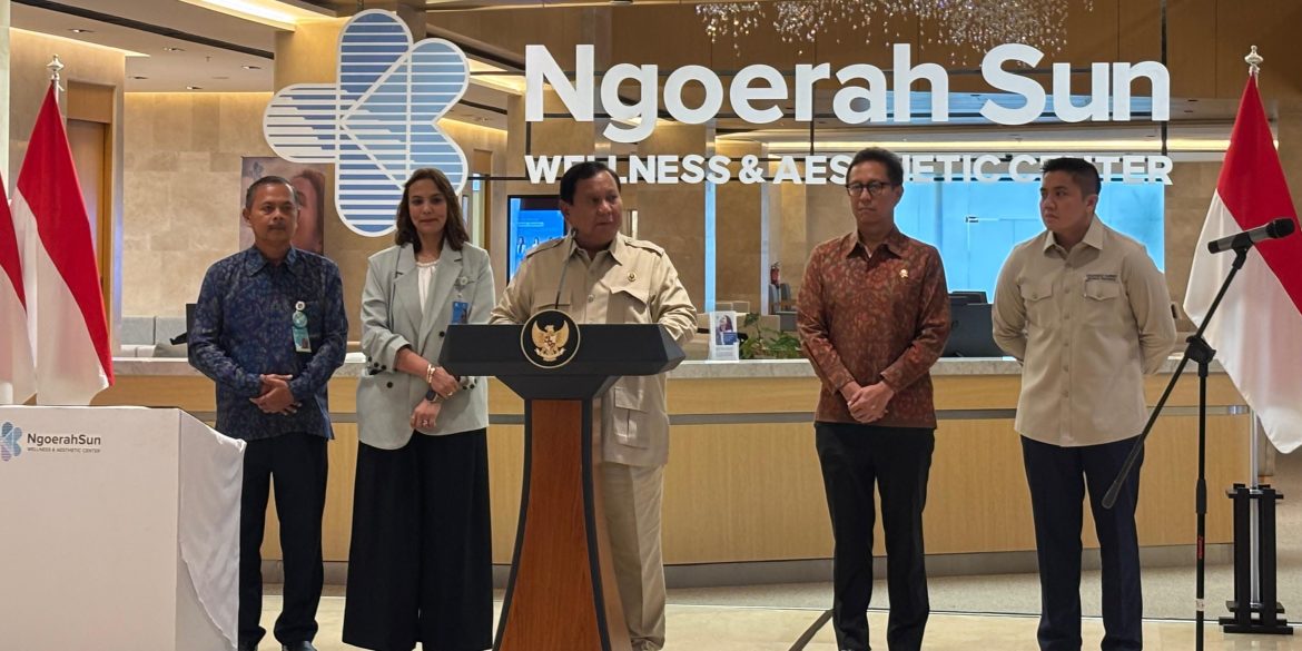 Prabowo Resmikan Ngoerah Sun Denpasar