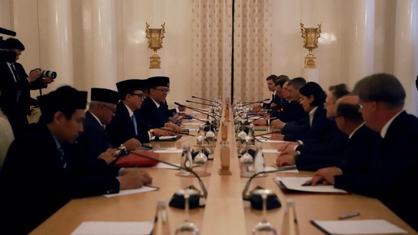 Menlu RI dan Menlu Rusia, Persiapkan Kunjungan Prabowo ke St Petersburg
