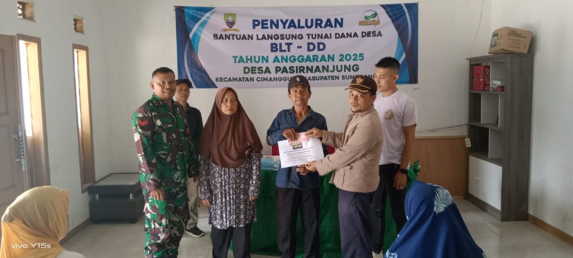 Pemdes Pasirnanjung Salurkan BLT DD Ta 2025
