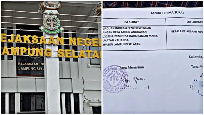 Warga Desa Hara Banjar Manis Laporkan Kades ke Kejaksaan