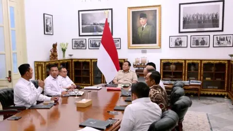 Prabowo Kumpulkan Dasco, Kapolri hingga Kepala BIN