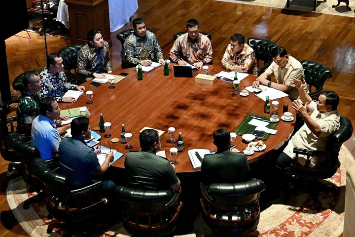 Prabowo Kumpulkan Petinggi TNI di Hambalang