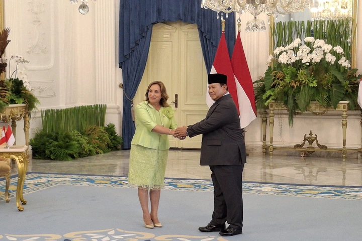 Prabowo Sambut Kunjungan Kenegaraan Presiden Peru