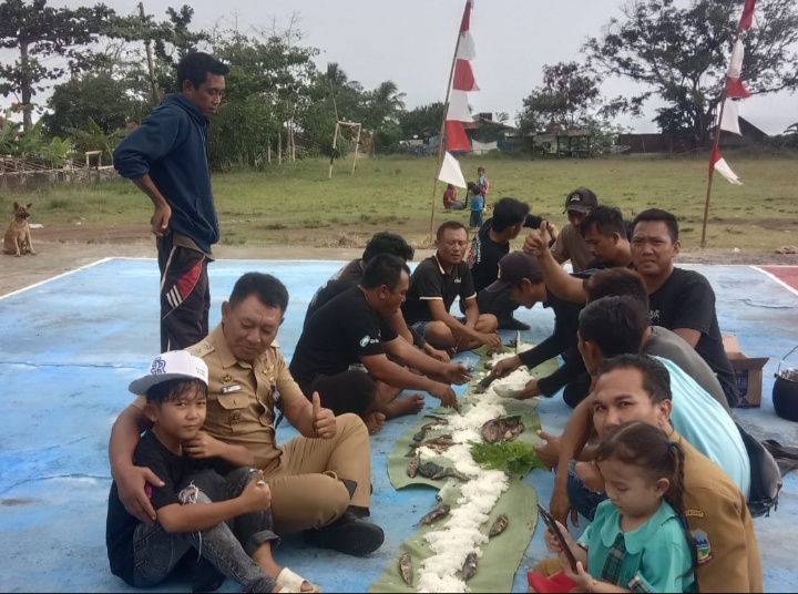 Liwetan dan Lapang Voli: Jagabaya Buktikan Semangat Warga