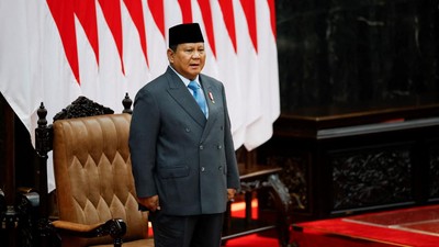 Prabowo Pimpin Upacara 17 Agustus di Istana