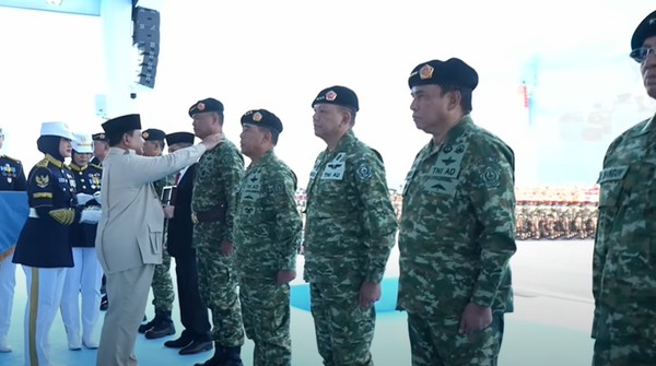 Prabowo Lantik Jenderal Tandyo Budi Revita Jadi Wakil Panglima TNI